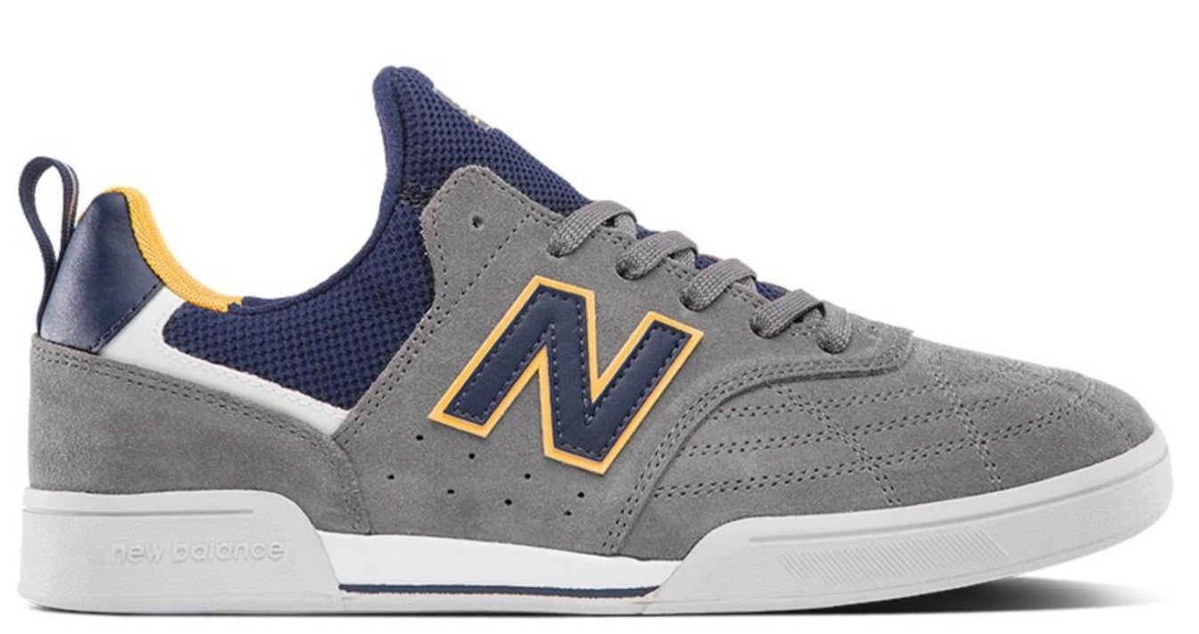 New Balance - Numeric 288 Shoes | Grey Navy – PlusSkateshop.com