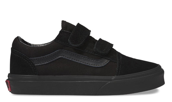 ajuste Brillar miembro Vans - Kids Old Skool V Shoes | Black Black – PlusSkateshop.com