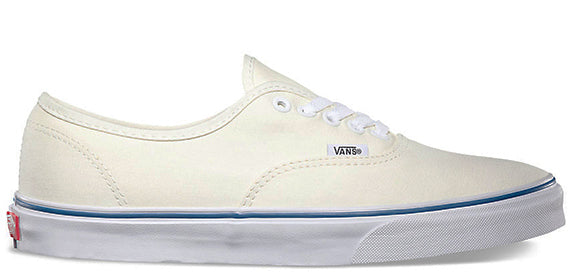 vans authentic white