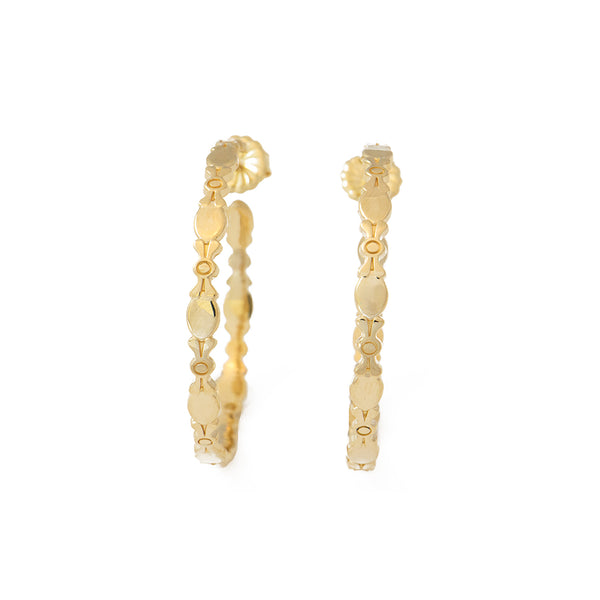 Tucker James Designs | Eileen Hoop Earrings