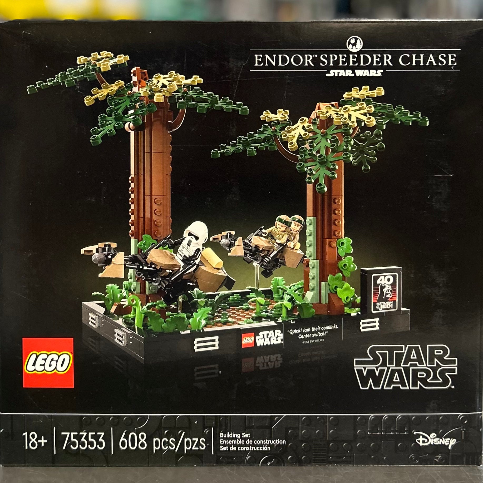 Endor Speeder Chase Diorama, 75353