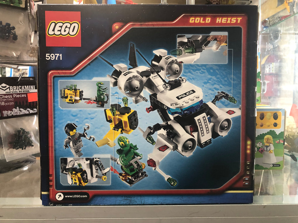 Lego space police gold heist hot sale