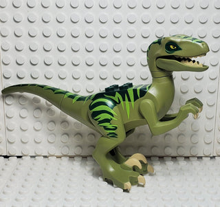 LEGO® Raptor/Velociraptor with Olive Green Back and Sand Green