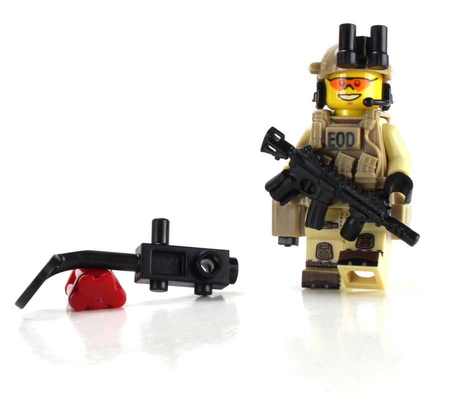 FBI SWAT Response Officer Custom Minifigure – Atlanta Brick Co