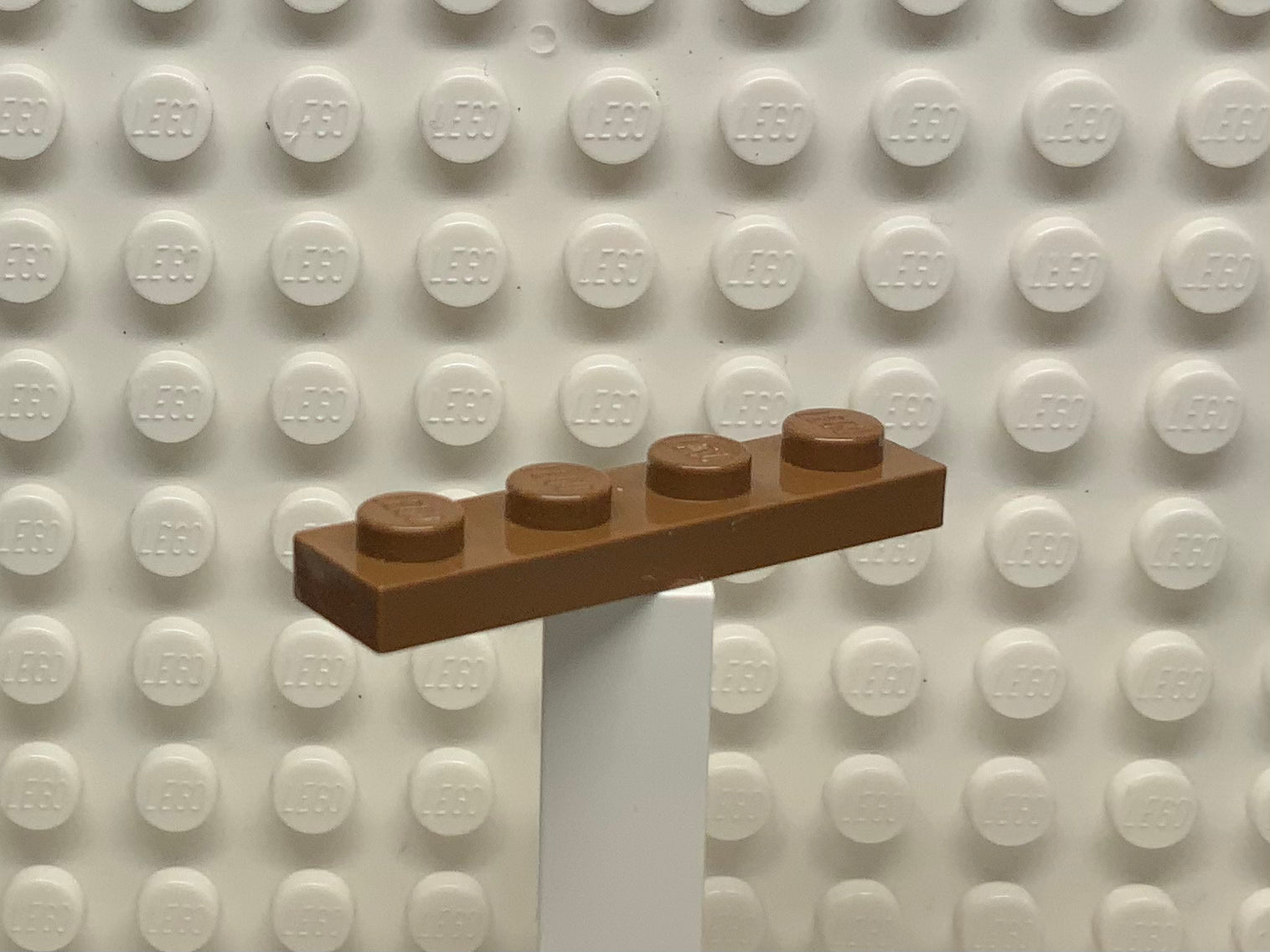 1x4 Plate, Lego® Part Number 3710 Light Brown