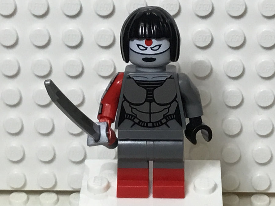 LEGO Minifig, Weapon Sword, Katana (Octagonal Guard), Colo…