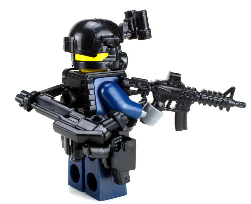 Custom Police SWAT Military Stealth Minifigure | Made With Real LEGO®