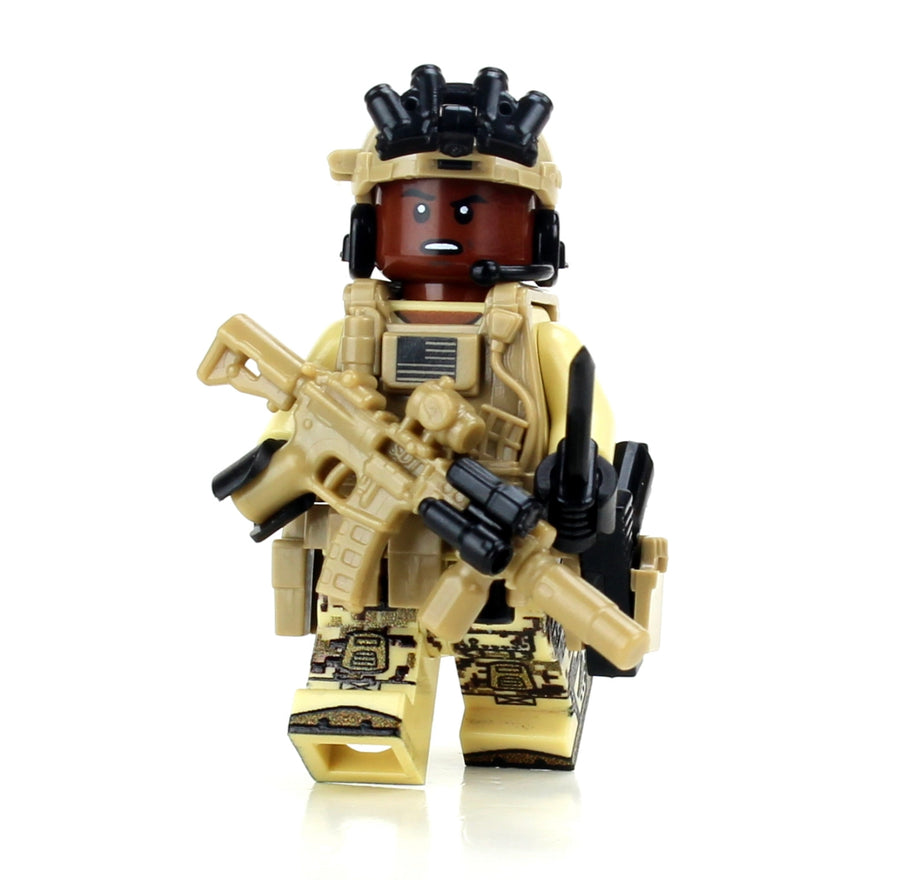 Civil War Custom LEGO® Minifigure, Blue – Atlanta Brick Co