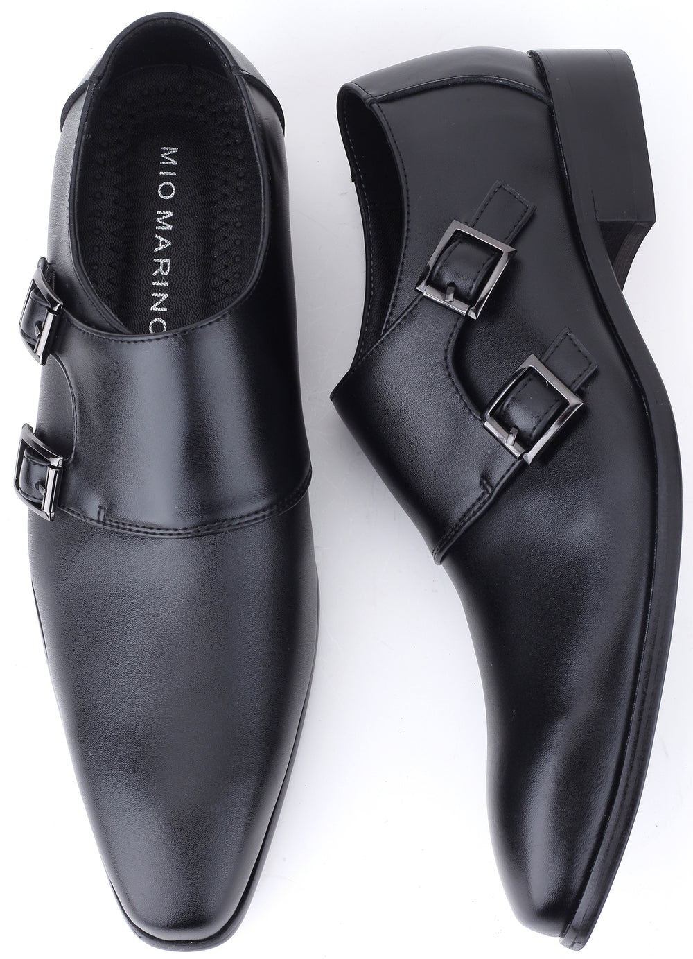 Vorming spek lexicon Monk Strap Oxford Shoes-Midnight Noir– Mio Marino