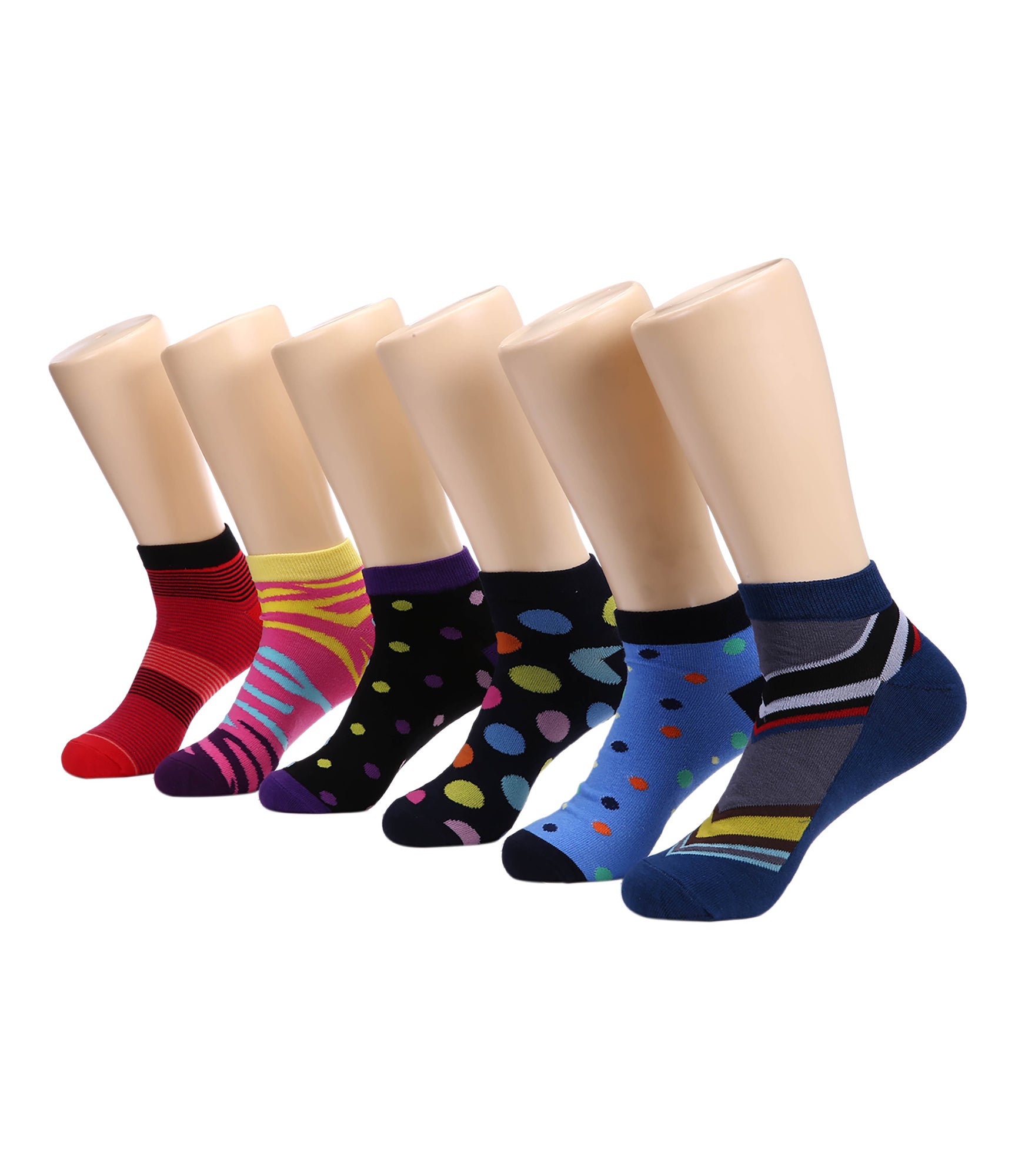 Translucent Dress Ankle Socks 6 Pack-Translucent– Mio Marino