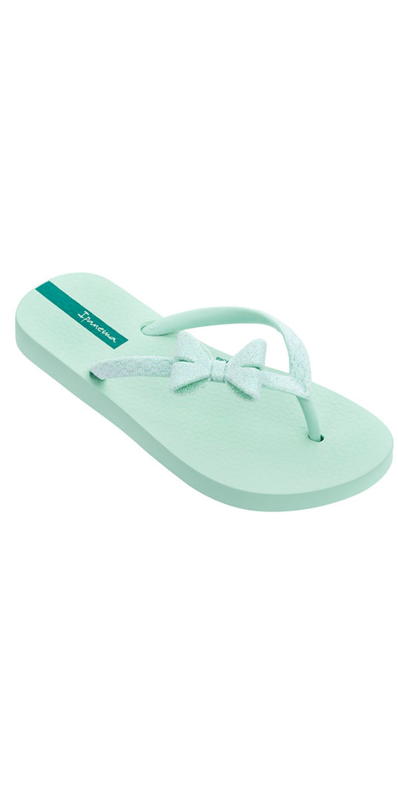 ipanema glitter bow flip flops