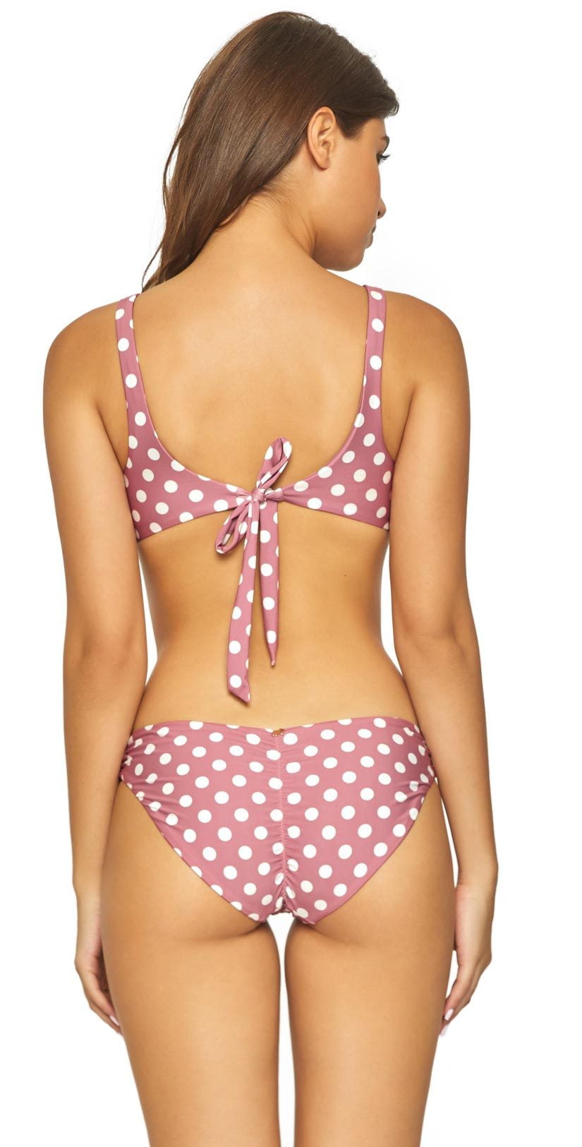 Hot Pink Basic Ruched Bikini Bottoms - PQ Swim – PQ Swim (PilyQ)