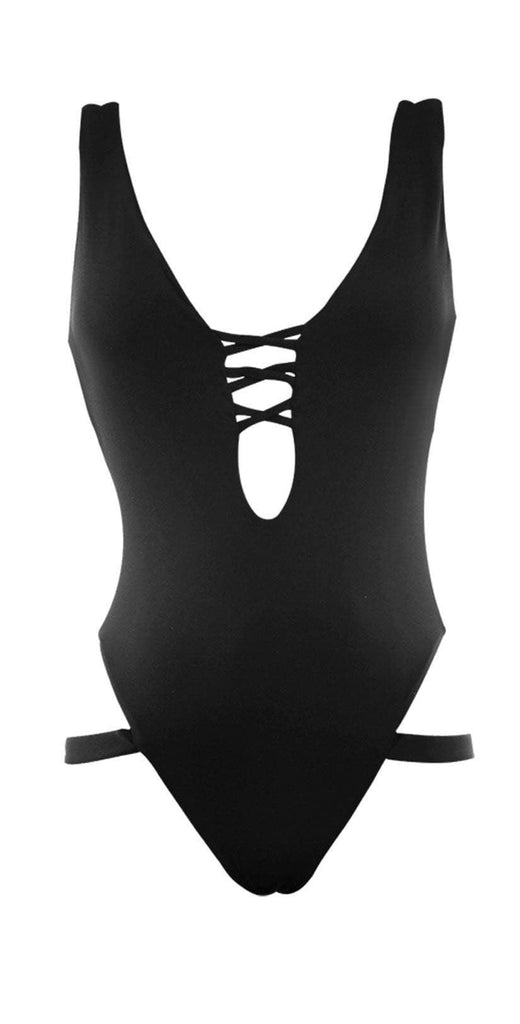 Boamar Caviar One Piece in Black FPC005-BLK – South Beach Swimsuits