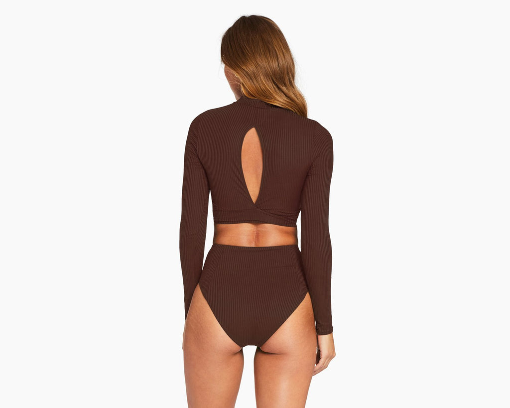 Vitamin A Mojave Snake Jenna High Leg One Piece Swimsuit