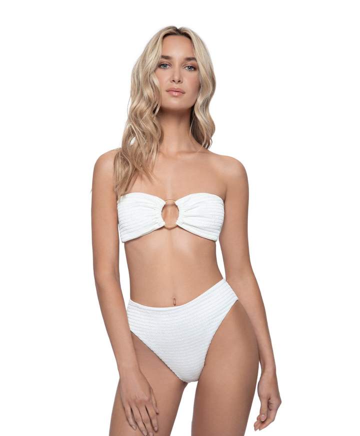 South Beach Swimsuits PQ Swim Remi Ruched Bandeau Top in Arcadia – South  Beach Swimsuits