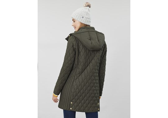 chatham longline padded jacket with removable hood