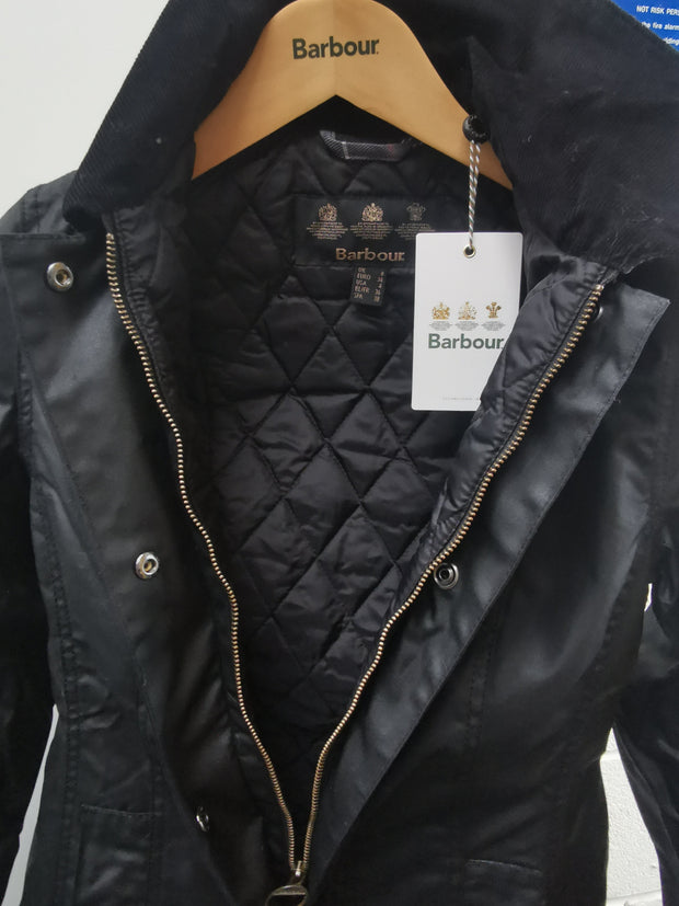 barbour belsay wax jacket ladies