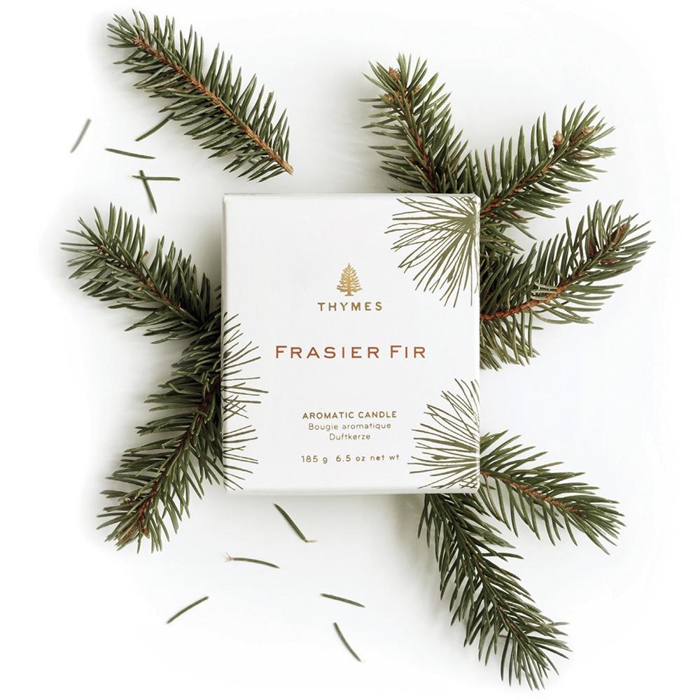 Thyme Frasier Fir Candle Sale 2024 favors