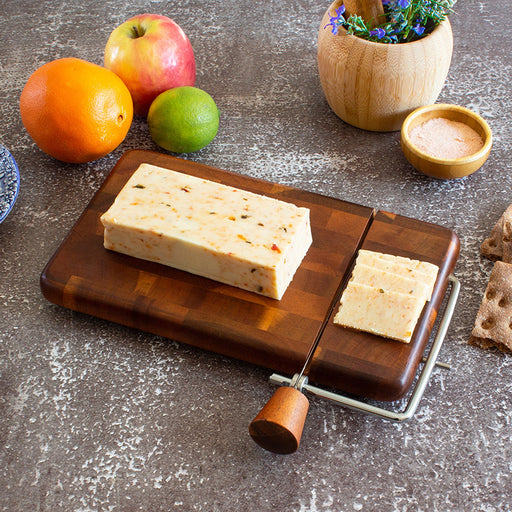 Totally Bamboo Slice of Life Cutting Board and Cheese Tools Set