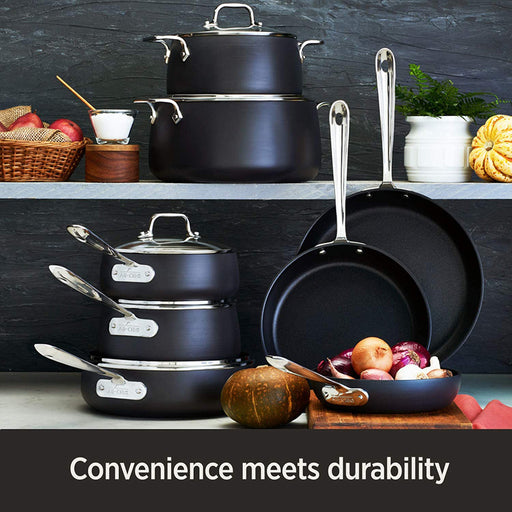 Classic Cuisine 8-piece Allumi-Shield Cookware Set - 8597722