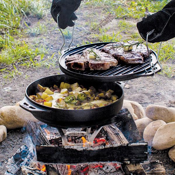 Lodge All-In-One Campfire Grill & Cooker