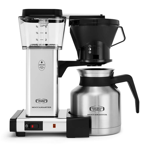 Enthusiast 8-Cup Drip Coffee Brewer with Glass Carafe – SCA Certified Home  Brewer