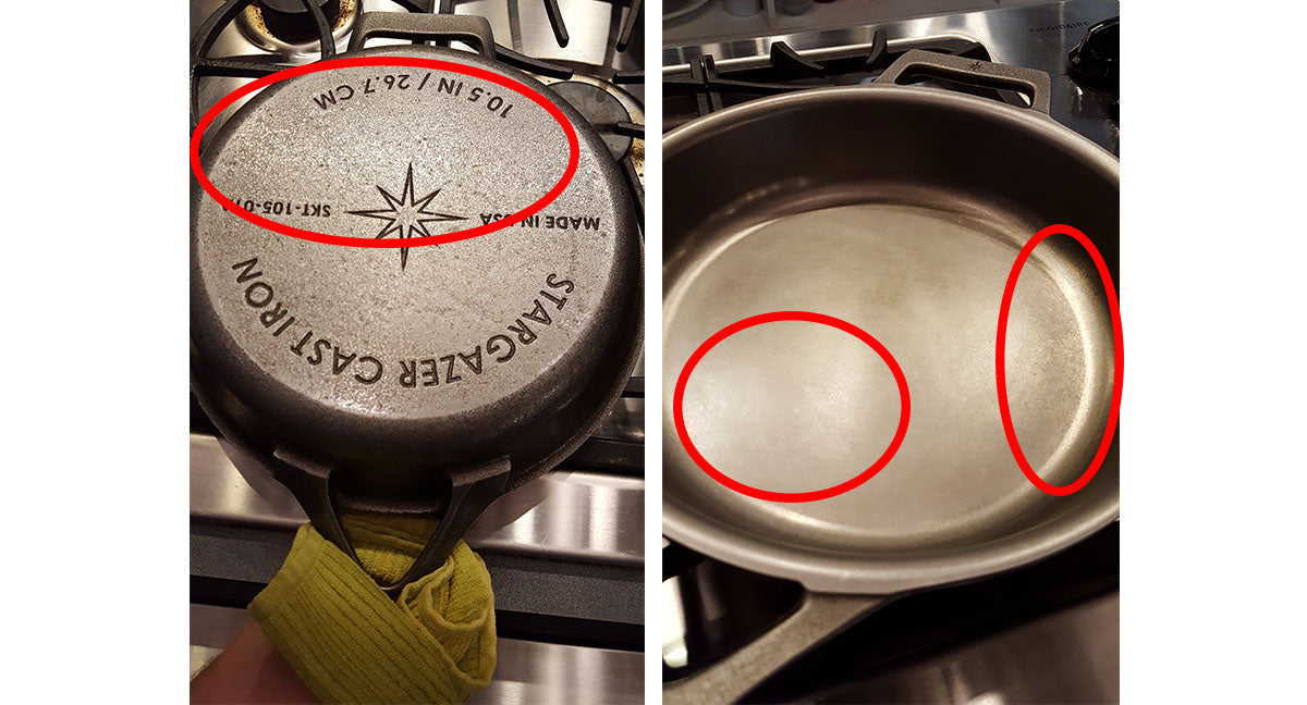 How to Clean A Cast Iron Skillet - Sungrown Kitchen