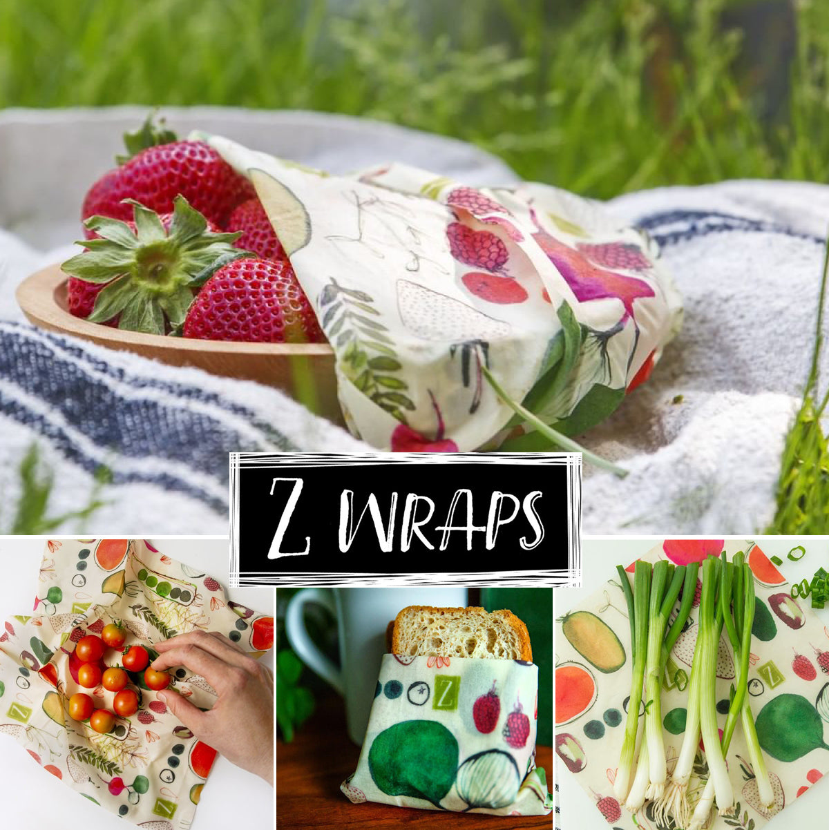 ZWraps Re-usable Food Wrap