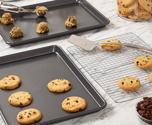 OXO Cookie Scoops  Cookie scoop, Baking equipment, Soft chocolate chip  cookies