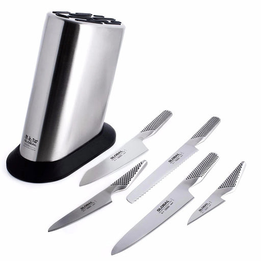 Smeg Knife Block Set — KitchenKapers