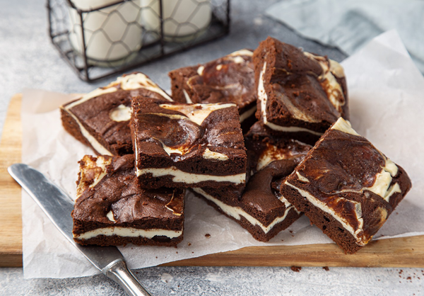 cheesecake swirl chocolate brownies