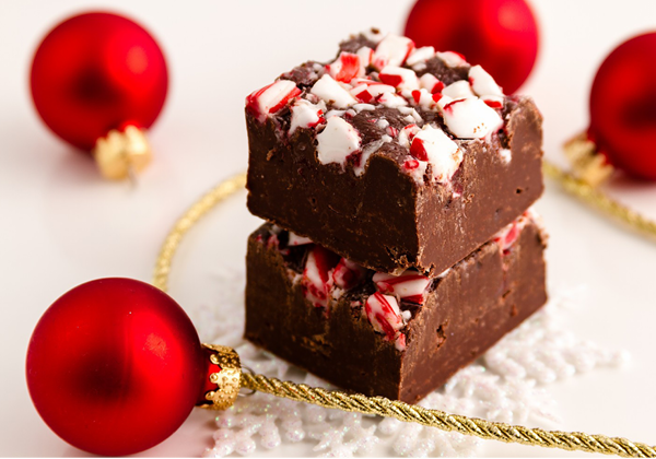 Peppermint Chocolate Fudge