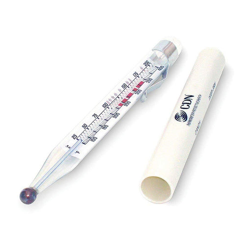 CDN DTC450 Digital Candy/Deep Fry/Pre-Programmed & Programmable  Thermometer, White, 10.4