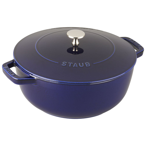 Staub Cast Iron Perfect Pan , Dutch Oven, 4.5-quart, serves 4-5, Made in  France, Cherry, 4.5-qt - Fry's Food Stores