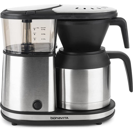 Enthusiast 8-Cup Drip Coffee Brewer with Glass Carafe – SCA Certified –  Bonavita