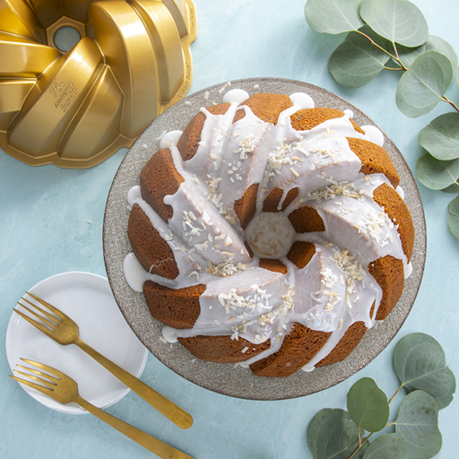 Nordic Ware 85777 Brilliance Bundt Pan Gold – Hedys