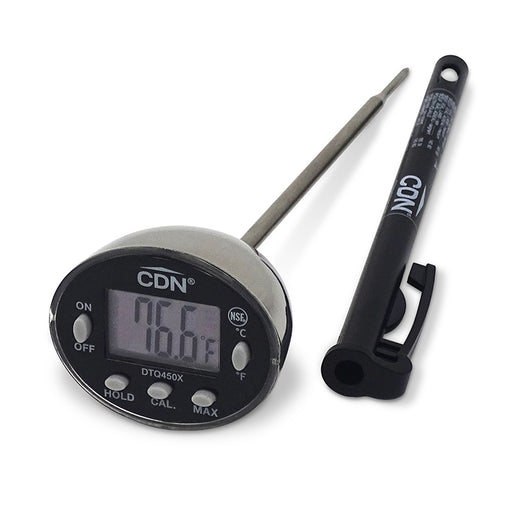 CDN ProAccurate® Insta-Read® Stainless Steel Fahrenheit Candy and Deep  Fryer Thermometer - 1 3/4Dia x 7L