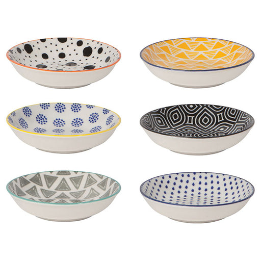 Oggi Prep Set Of 6 Melamine Bowls (.25, .7, 1.3, 2.4, 3.6, 5.4 Qt)