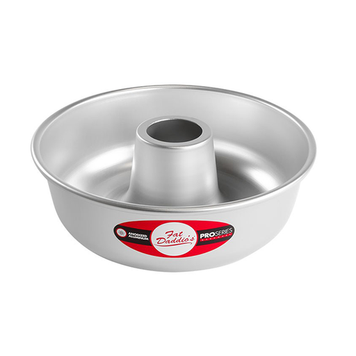 Fat Daddio's Paf-10425 Anodized Aluminum Angel Food Cake Pan, 10 inch