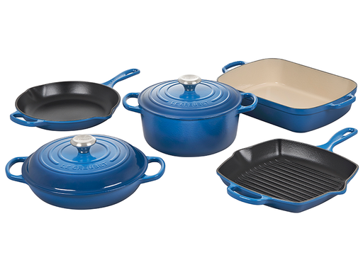 Le Creuset ® Signature 11.75 Caribbean Blue Cast Iron Skillet