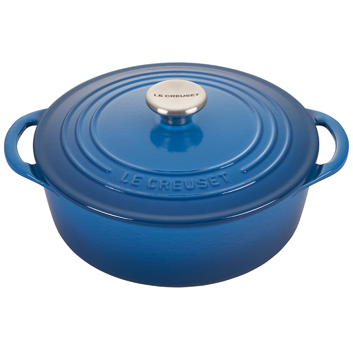 Le Creuset Demi 1.25-Qt. Chambray Blue Stovetop Whistling Tea