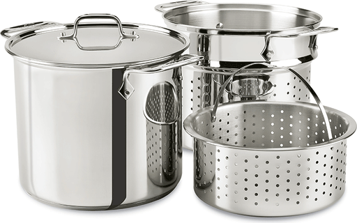 All-Clad ® Stainless Steel 6-Qt. Pasta Pot with Lid at