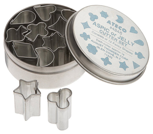 Ateco 6 Piece Heart Cutter Set