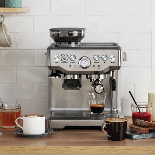 MESS AND FUSS-FREE BARISTA-QUALITY COFFEE WITH THE BREVILLE EXPRESS IMPRESS COFFEE  MACHINE – @home