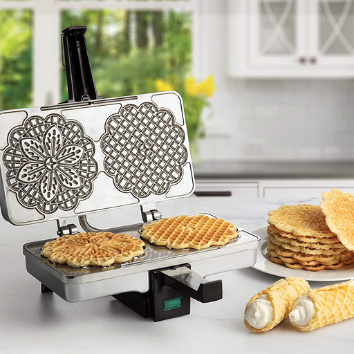 CucinaPro Electric Piccolo Pizzelle Iron, Nonstick - Fante's Kitchen Shop -  Since 1906