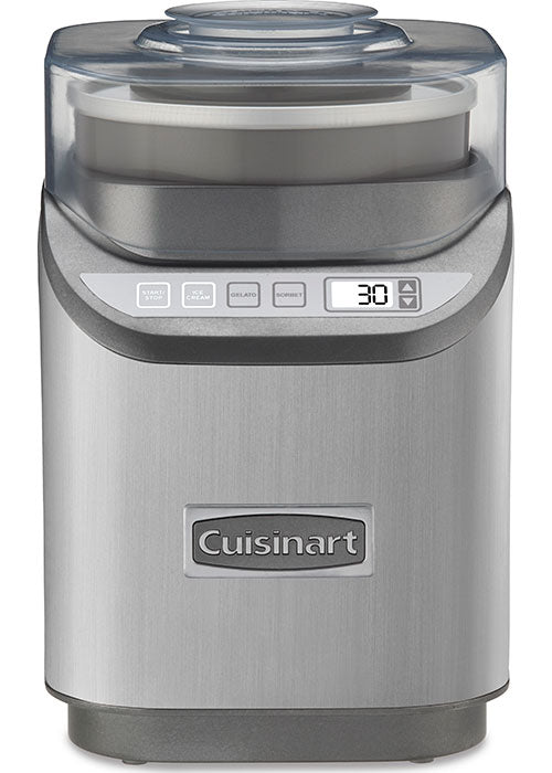 Cuisinart Soft Serve Ice Cream Machine- Mix It In Ice Cream Maker for  Frozen Yogurt, Sorbet, Gelato, Drinks 1.5 Quart, White, ICE-48