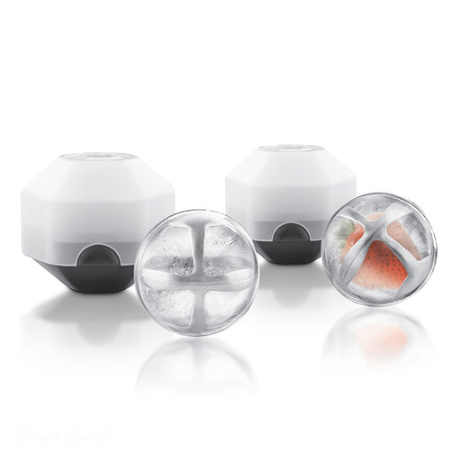 Tovolo Set of 4 Tennis and Golf Ball Ice Molds