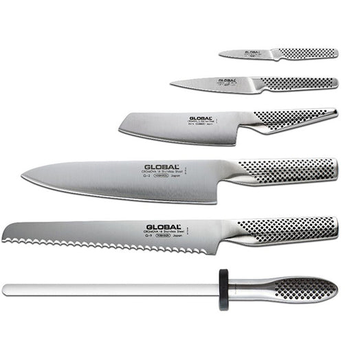 Global Classic Knife Set, Chef's, Paring, Santoku, Bread, Vegetable, 4 Sets  on Food52