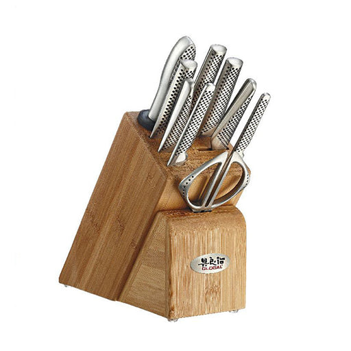 Mundial 10-Piece Forged Black Knife Block Set - Bunzl Processor Division