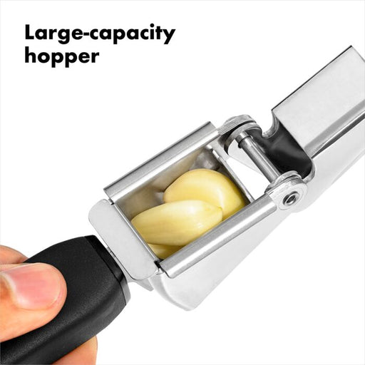 Kuhn Rikon Epicurean Garlic Press Easy Clean Stainless Steel Swiss NEW with  tags